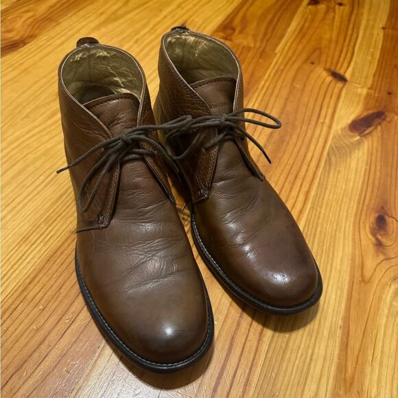 $298.00 FRYE Men\'s Phillip Chukka Boots Cognac 9.5 D